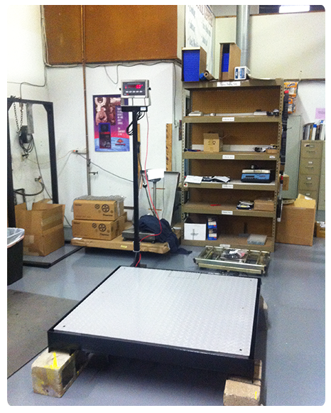 floorframe in-floor scale